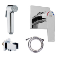 Набор с гигиеническим душем ESKO квадратный (SHS 4 in1Q)