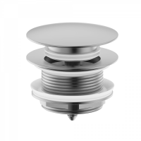 Донный клапан для ванны WONZON & WOGHAND, брашированный никель WW-SS105-BN