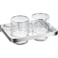 Стакан для зубных щеток двойной CEZARES MAXIMA CZR-F-8920A