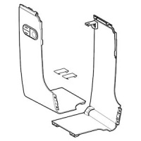 Комплект боковых декоративных панелей, для Geberit AquaClean Mera, глянцевый хром 243.200.21.1