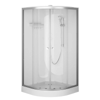 Душевая кабина (100х100) Am.Pm X-Joy W94C-401-100MT хром матовый