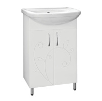 Тумба под раковину напольная Style Line Эко Фьюжн ЛС-00000073 белый