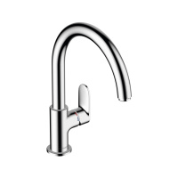 Смеситель для кухни однорычажный Hansgrohe Vernis Blend M35 71870000 хром 