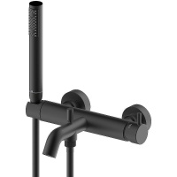 Смеситель для ванны Bossini Teo Z00724.073 черный матовый