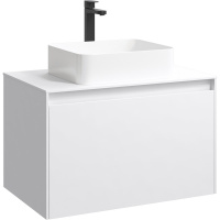 Корпус тумбы под раковину Aqwella 5 Stars Mobi 80 MOB0108W без фасада