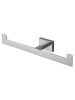 Двойной держатель для туалетной бумаги с полкой WONZON & WOGHAND FLAT, хром WW-9746