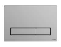 Кнопка Cersanit BLICK пластик хром матовый 64078