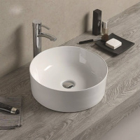 Раковина керамическая накладная (41x41) Art&Max AM-78170 белый