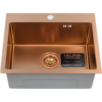 Кухонные мойки: (53х43х22) MELANA ProfLine D5343HC, бронза