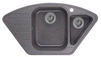 Кухонная мойка (87х49) EMAR EMQ-2890 Антрацит