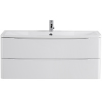 База под раковину BelBagno 120 ACQUA-1200-2C-SO-BL подвесная Bianco Lucido