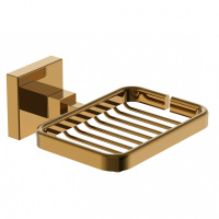 Мыльница с держателем WONZON & WOGHAND POLO, темное золото WW-8924-DG