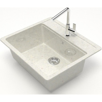 Кухонная мойка Marrbaxx Джекки Z9 Z009Q007 хлопок белый