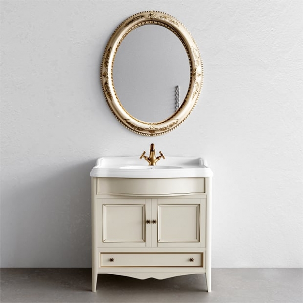 Тумба с раковиной Tiffany World Veronica VER3090-V+AR864bi*1комплект