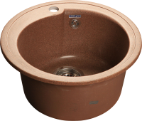 Кухонная мойка GranFest Rorndo 450, R-450 терракот