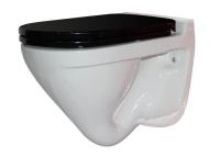 Унитаз подвесной Sanita Luxe Attica Luxe Color Black ATCSLWH0110