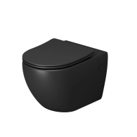 Унитаз подвесной безободковый Grossman  GR-4411BMSQ с сиденьем микролифт