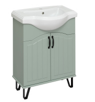 Тумба под раковину Runo мята Марсель 65 (00-00001217)