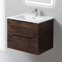 База под раковину подвесная BelBagno ETNA-H60-600-2C-SO-RW-P Rovere Moro