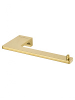 Держатель для туалетной бумаги без крышки WONZON & WOGHAND ECLIPSE, глянцевое золото WW-9116-LG