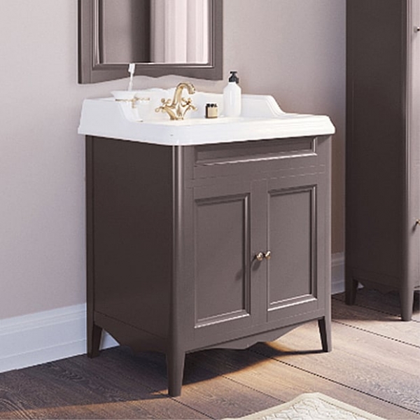 Тумба с раковиной Tiffany World Veronica VER2073-G+AR834bi*1 комплект