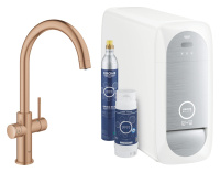 Стартовый комплект GROHE Blue Home c C-образным изливом 31455 DL1  (31455DL1)