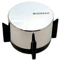 Нажимная кнопка Geberit для слива для ванны с системой нажатия PushControl: Глянцевый хром 241.714.21.1