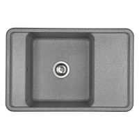 Кухонная мойка Aquaton Беллис 78 1A725032BS230 серый
