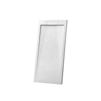 Душевой поддон из искусственного камня (100х80) Vincea VST-4SRL8010W, белый матовый