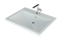 Раковина из искусственного мрамора (57x47) Art&Max AM-LAV-580-MR-A