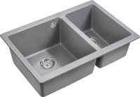 Кухонная мойка (66,5х46) EMAR EMQ-2665.PL Алмаз
