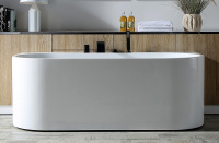 Акриловая ванна (170х78) ABBER AB9310 без гидромассажа, белый