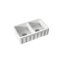 Кухонная мойка (80х47) Kerasan Hannah Surrey 545001 белая