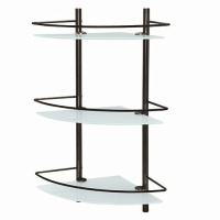 Полка стеклянная тройная  WasserKRAFT K-3633