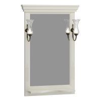 Зеркало Opadiris Риспекто 65 00-00007056  слоновая кость, с выключателем, без светильника