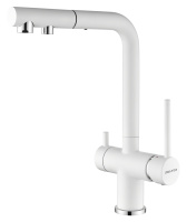 Смеситель для кухни с подключением к фильтру  Paulmark Serpentine Se213222-431