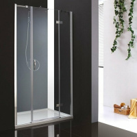 Душевая дверь (120х195) CEZARES BERGAMO BERGAMO-W-B-13-30+60/30-C-Cr-R