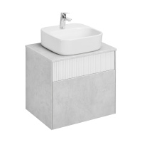 Тумба под раковину Aquaton Марбл 60 слэйт 1A276101MH4C0