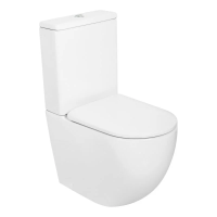 Унитаз напольный безободковый CEZARES STYLUS CZR-152-CPR/CZR-GN-SC