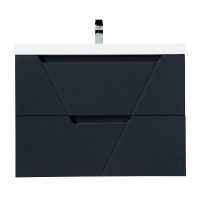 База под раковину BelBagno Vittoria VITTORIA-800-2C-SO-GO-P Grigio Opaco