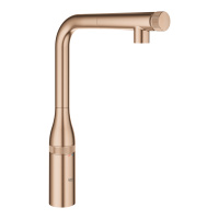 Смеситель для кухни с выдвижным изливом Grohe Essence SmartControl 31615 DL0 (31615DL0) теплый закат матовый