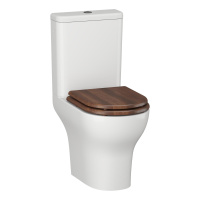 Унитаз-компакт безободковый Opadiris Палермо OS24722N сиденье светлый орех