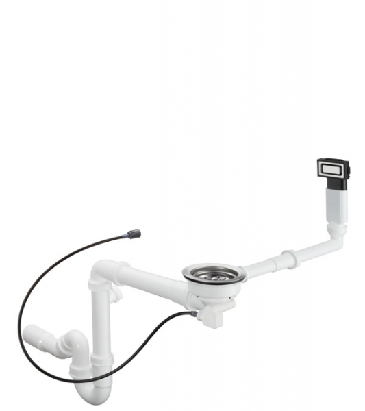 Автоматический набор для отходов и перелива для одной чаши Hansgrohe 43941800