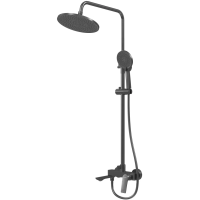 Душевая система Grossman Galaxy 500.K35.01.420 графит сатиновый Душевая система Grossman Galaxy 500.K35.01.420 графит сатиновый