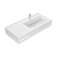 Раковина Aquaton Квадро Про 100 правая 1A733231QA01R