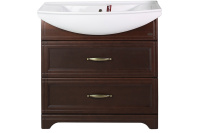 Тумба под раковину ASB-Woodline   Берта 85 10123 (коричневый)
