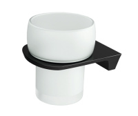 Стакан для зубных щеток одинарный WasserKRAFT Glan K-5128