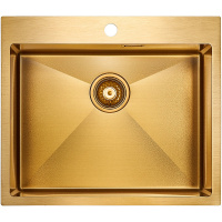 Кухонная мойка Paulmark  Isar PM805951-BG брашированное золото