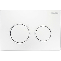 Кнопка смыва Aquatek Small TDI-0000001 белая