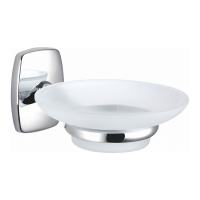 Мыльница с держателем WONZON & WOGHAND PORTO, хром WW-1201